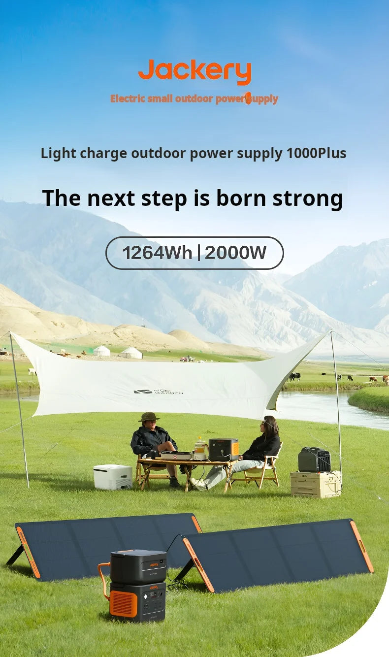Electric Waiter. Outdoor Power Supply 2000W Fast Charging 1.26 Degree Mobile Power Supply 1000Plus High-power Self Driving Campi