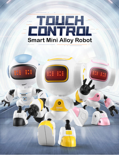Hot Sale JJRC R9 RC Robot Ruby Touch Control DIY Gesture Mini Smart Robot Wholesales Cute Dancing Toy for Kids Gifts