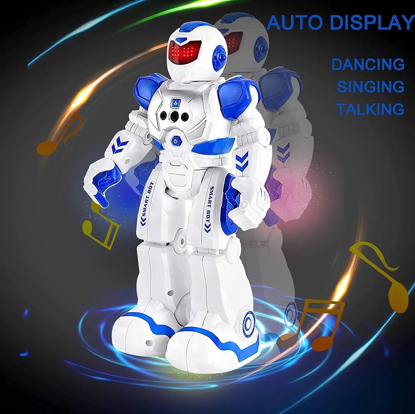 Factory New Arrival Kids RC Intelligent Dancing Remote Control Singing Moon Walking Gesture Sensing Kit Educational  Robot Toys