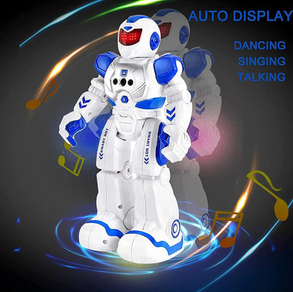 Factory New Arrival Kids RC Intelligent Dancing Remote Control Singing Moon Walking Gesture Sensing Kit Educational  Robot Toys
