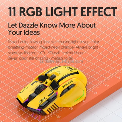 G6 Gaming Wired Mouse 12800DPI RGB Color Light USB Ergonomic Design Game Mouse for Computer Notebook PC Gamer Machine Mouse