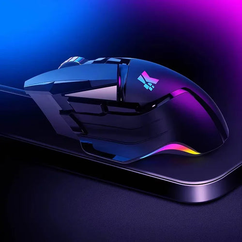 High Performance G502 RGB Backlight USB Wired Gaming Mouse Durable Programmable Design for Right Desktop Gamers Adjustable DPI