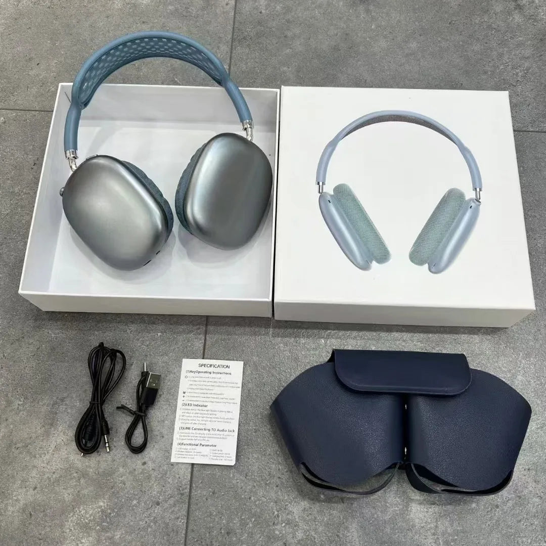 Cross-Border P9 Air Max Over-Ear for 5.4 Headphones Active Noise Cancellation (ANC) Knob Music Gaming Compatible for