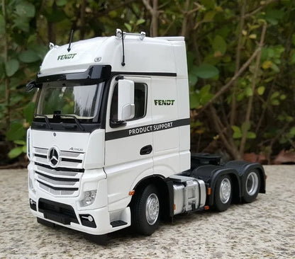 1/32 Benz Actros MP4 Tractor Trailer Car Model Alloy Container Truck Model  Transport Truck Tractor Alloy Coleccion