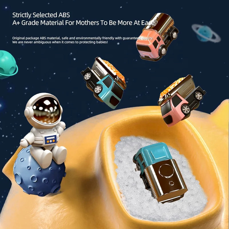 Children's Puzzle Car Adventure Game Track Parking Toy Car Set Astronaut Orbital Glide Car Toy Cosmic Adventure Educational Toys