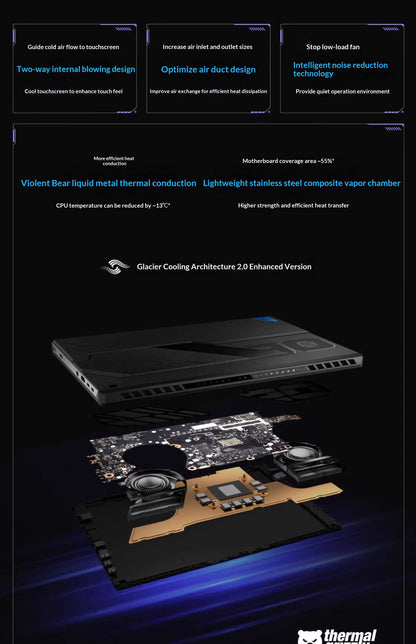 For ROG Zephyrus X 2025 Ryzen AI MAX 13.4 Inch Touch Two-in-One Gaming Laptop 2560x1600 SSD