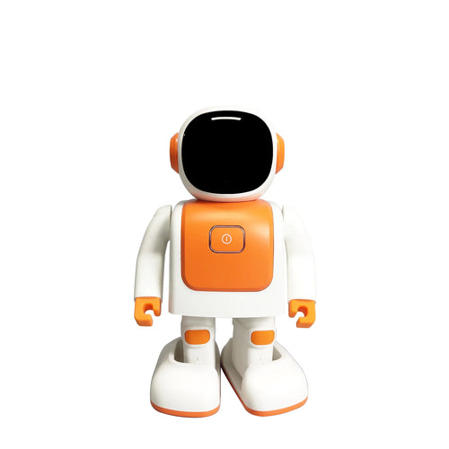 Christmas Yellow Dancing Robot Space Man Intelligent Robot Companion Robots Voice Command for Kids Gifts