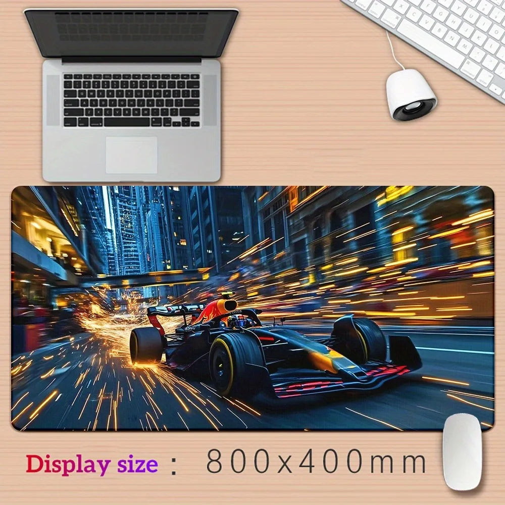 Cool Racing Car Stylish PC Gaming Mouse Pads Gamer Mats Teclado Ergonomic Pad Mat Laptop Office Carpet 900X400