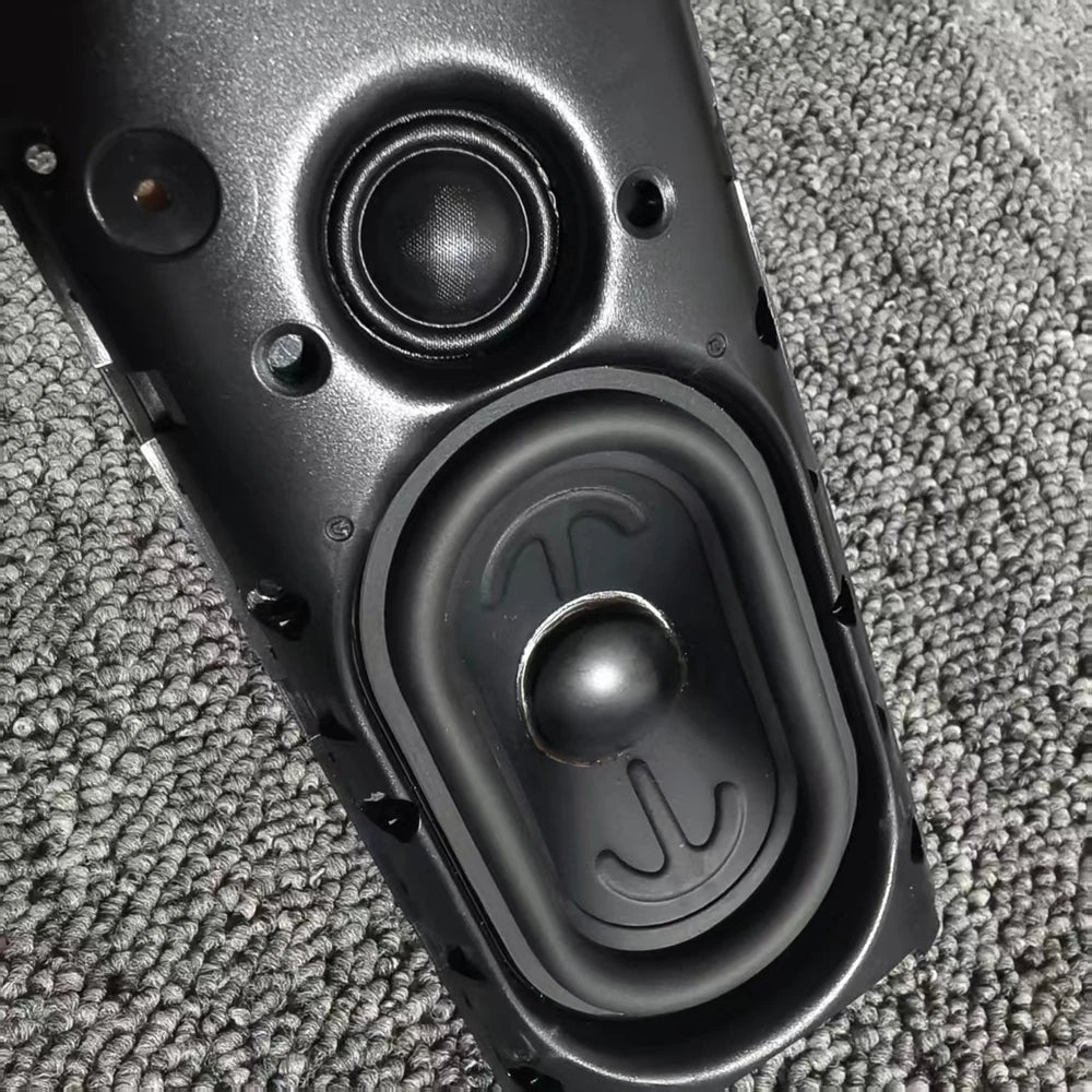 Track-shaped semi-finished small speakers: silk dome tweeter integrated with mid-bass driver for Harman
