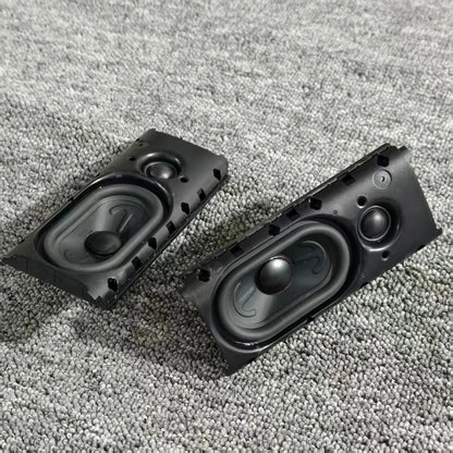 Track-shaped semi-finished small speakers: silk dome tweeter integrated with mid-bass driver for Harman