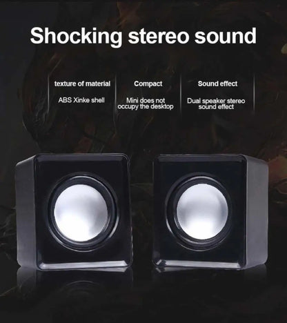 Computer Speaker For PC Laptop Desktop Caixa De Som Sound Box Music Audio System Bocina Column Acoustics Coluna Amplified Unit