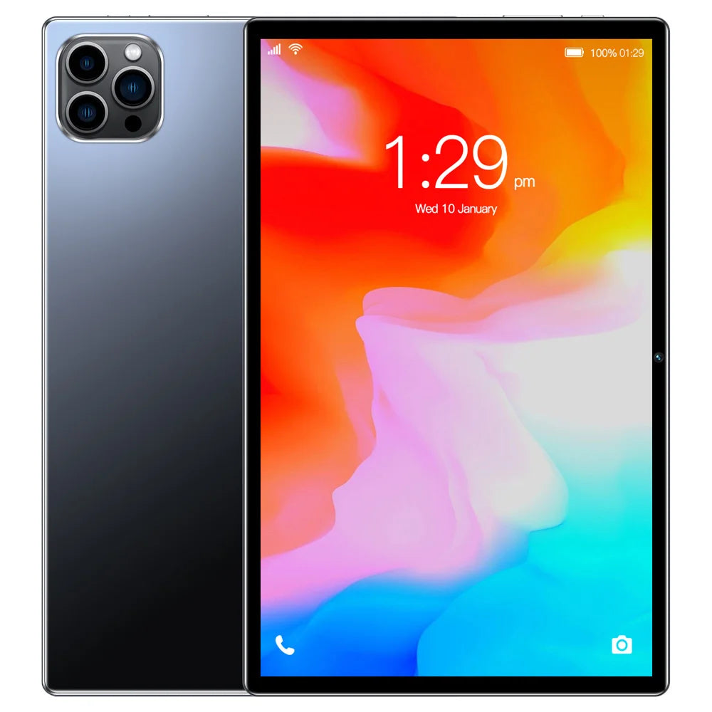 New 10.1 Inch Tablet Android 13, 4GB RAM 64GB ROM, 1TB Expand, Dual SIM, Dual Cameras, 6000MAH Battery, Children's Gift Tablets