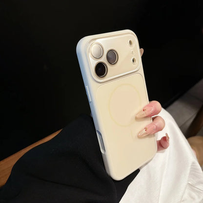 Liquid Silicone Instantly Transforms into for iPhone 17 Series Cases for iPhone 17 Pro Max 16 15 14 13 Pro Max Magnetic Cover
