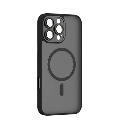 Magnetic Luxury Translucent Armor Shockproof Case For iPhone 16 15 14 13 12 11 Pro Max For Magsafe Wireless Charge Phone Cover