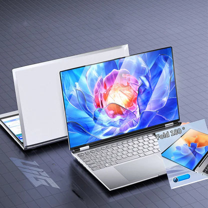 15.6 Inch Laptop PC 8GB LPDDR4 RAM 128GB SSD ROM Windows 10 Computer  4-Core Processor WIFI Intel Celeron N5095 CPU 2.00GHz