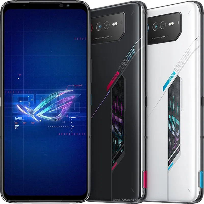 ASUS-ROG 6 Gaming Phone, Global Version, 5G, Snapdragon 8+ Gen 1, 6.78 '', 165Hz AMOLED, 65W, 6000mAh, NFC