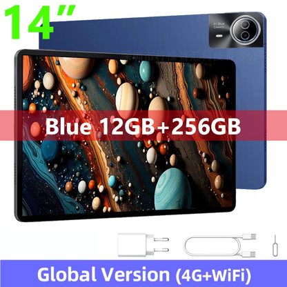 Nenmone Mpad15 14 Inch Tablet Android 15 16GB+512GB 1920*1200 4G Phone Call Tablet 14inch Bluetooth 5G WiFi Pad 12000mAh 32MP