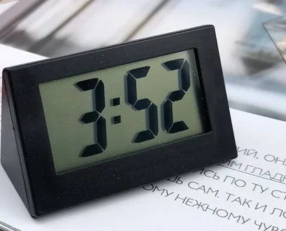 Mini Clock Simple Electronic Clock Bedside Clock Car Clock Student Clock Portable Desk Clock Digital Clock with Date