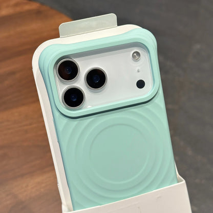 New Liquid Silicone Ripples Magnetic For MagSafe Phone case for iPhone 17 Air 16 15 14 13 Plus 12 Pro Max Corrugated Soft Cover