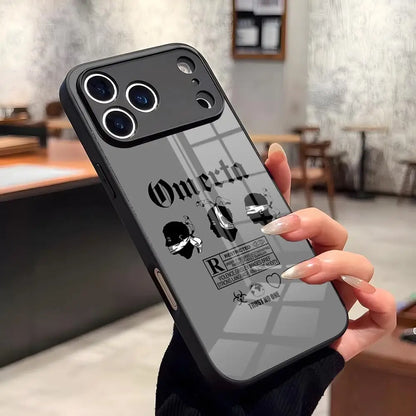 Singer 47 O-Omerta M-Maes  Phone Case for Iphone 17 16 15 14 Air 12 11 13 Pro Max Mini X Xr Xs Se Puls glass Cover