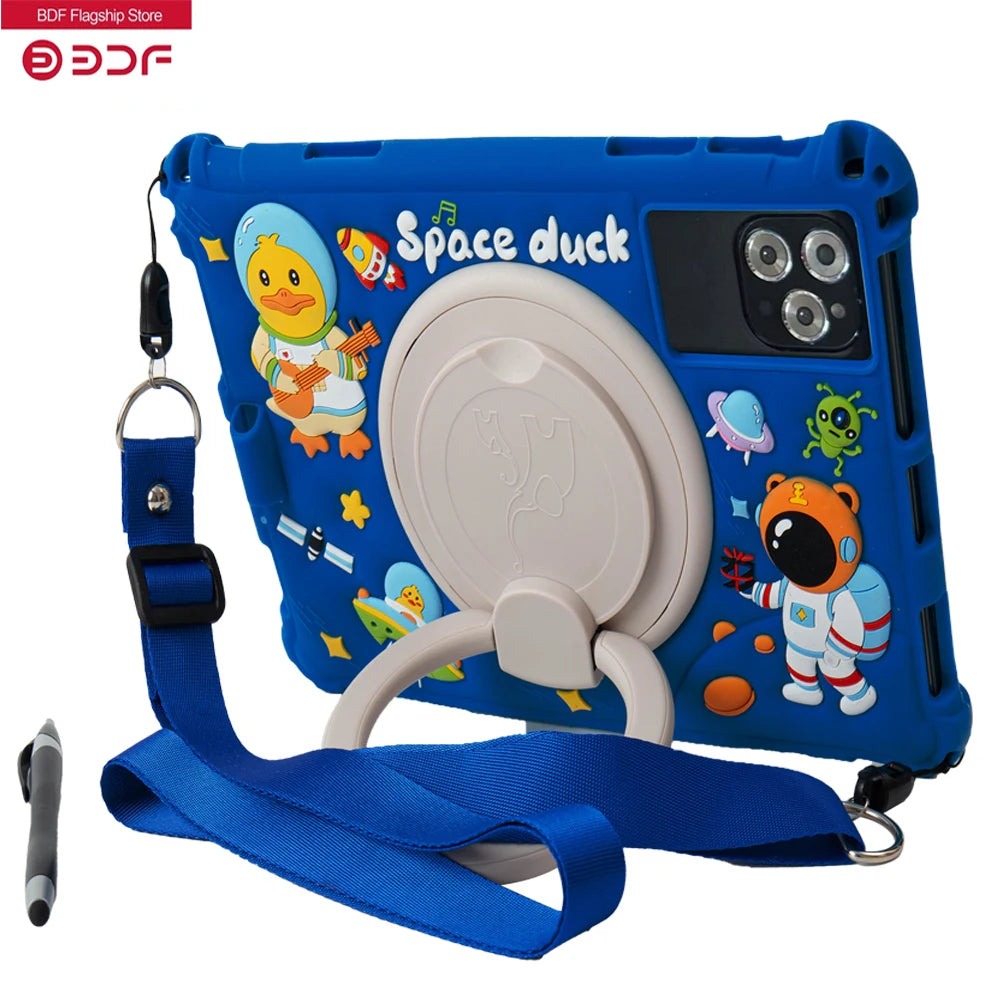 10 inch Children's Tablet Computer Octa Core Dual Cameras Dual SIM 4G Phone Call Tablets Bluetooth Wifi 8GB+ 64GB ROM