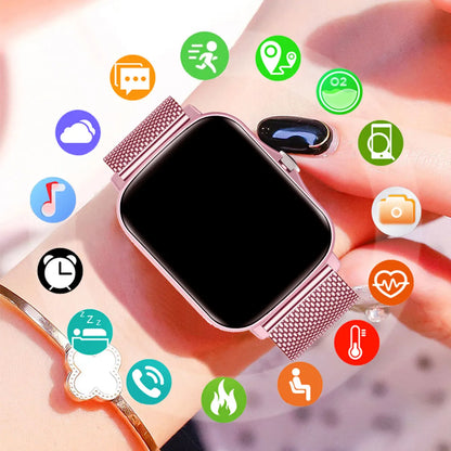 1.83'' Waterproof Smart Watch with Message Answer Call Sleep Monitoring Sports Pedometer Information Alerts For iPhone Android