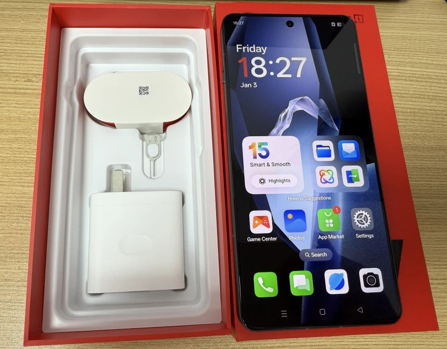 Unlocked OnePlus Ace5 Mobile Phone 6.78" AMOLED 120HZ 80W Charge 50.0MP Camera Snapdragon 8 Gen 3 Android 15.0 OTA