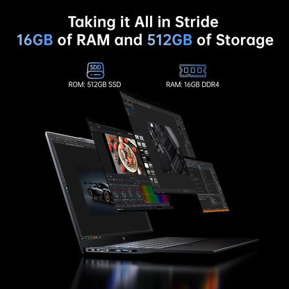 ACEMAGIC 15.6/17.3" Laptop AMD Ryzen 3 4300U, 16GB RAM 512GB SSD Windows 11 WiFi HDMI USB-C Large Screen & Upgradable Storage