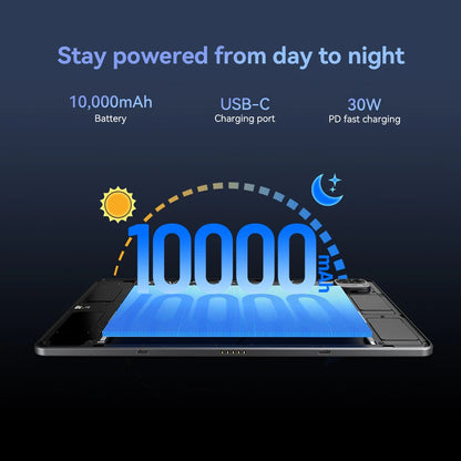ALLDOCUBE iPlay 70 Max Pro Tablet  13'' 2.5K Dsiplay Unisoc T7300 16GB RAM 128GB ROM Android 16 10000mAh 4G LTE Tablet