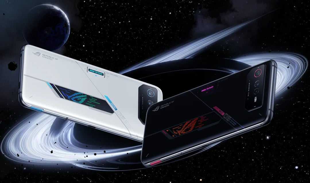ASUS-ROG 6 Gaming Phone, Global Version, 5G, Snapdragon 8+ Gen 1, 6.78 '', 165Hz AMOLED, 65W, 6000mAh, NFC