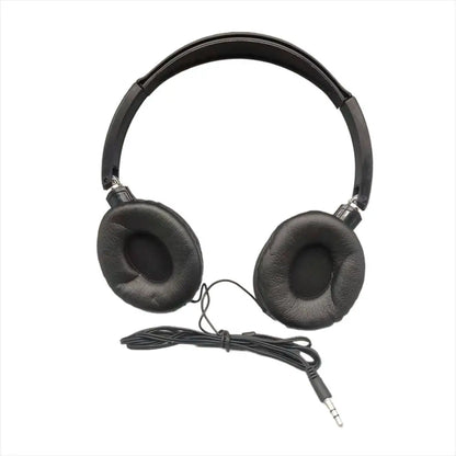 Flexible Wired Headphones HiFi Sound Music Stereo Over Ear Headset Noise Cancelling Adjustable Foldable Headphones