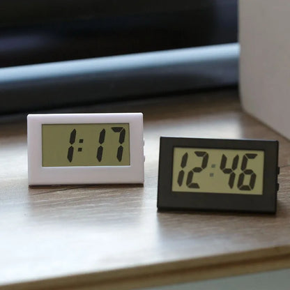 Mini Clock Simple Electronic Clock Bedside Clock Car Clock Student Clock Portable Desk Clock Digital Clock with Date