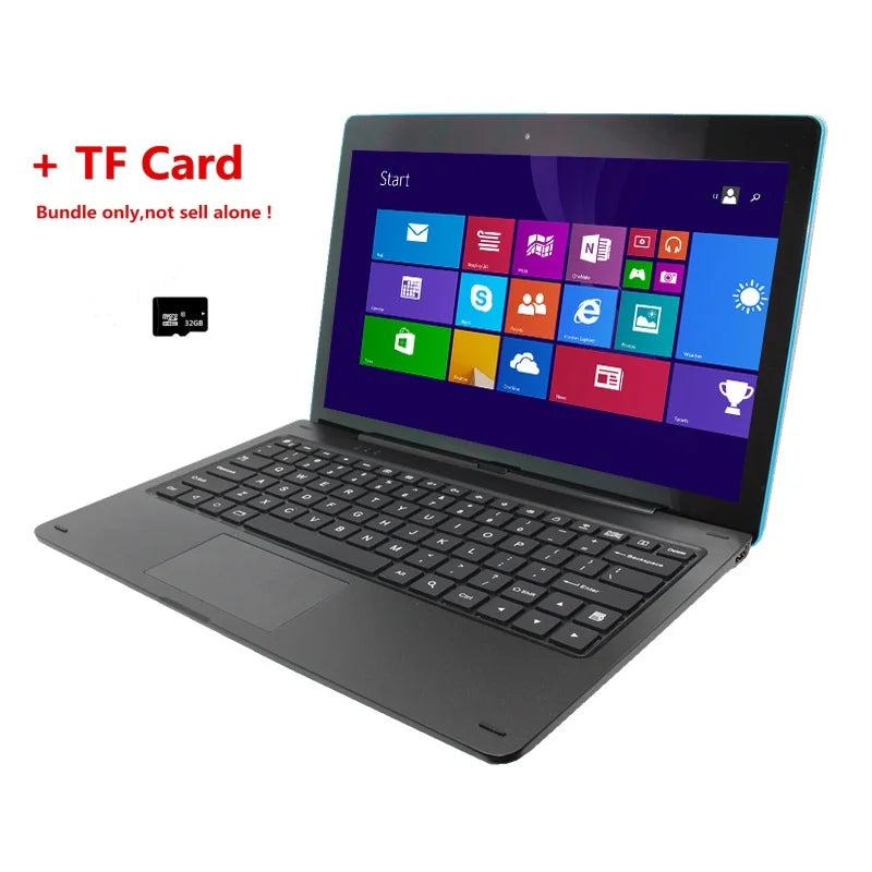 11.6 INCH 2GB RAM+64GB ROM Windows 10 Tablet PC G12 Dual Cameras 9000mAH Battery WIFI Touch Screen 1366*768 IPS Quad Core