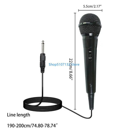 87HD Karaoke Mic Microphone, Handheld Microphone for Singing, Mic Karaoke