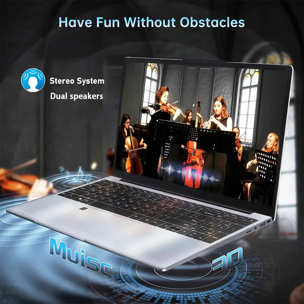 15.6''Intel Core i9 10980HK/i3 6100U Gaming laptop Windows 11 16GB RAM 1TB 2TB SSD Fingerprint Unlock Computer Backlight Office