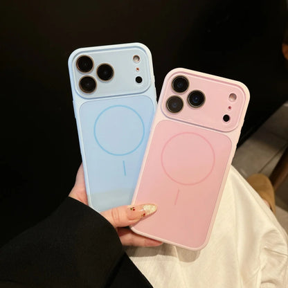 Liquid Silicone Instantly Transforms into for iPhone 17 Series Cases for iPhone 17 Pro Max 16 15 14 13 Pro Max Magnetic Cover