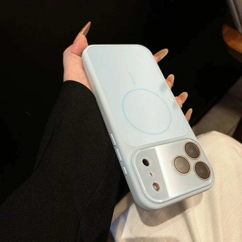 Liquid Silicone Instantly Transforms into for iPhone 17 Series Cases for iPhone 17 Pro Max 16 15 14 13 Pro Max Magnetic Cover