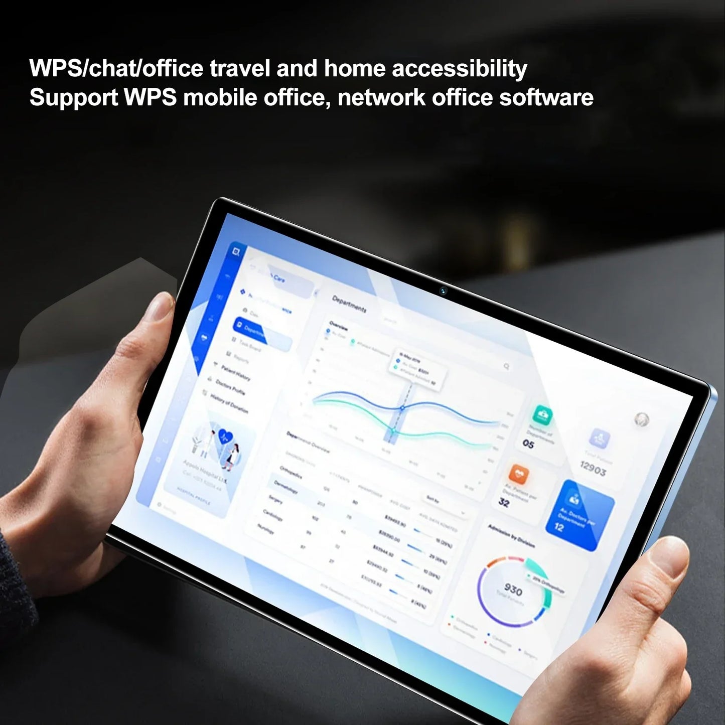 New 10.1 Inch Android 13 Tablet PC 4GB RAM 64GB ROM Dual Cameras Octa Core Dual SIM 3G Phone Call BT Wi-Fi Tablets