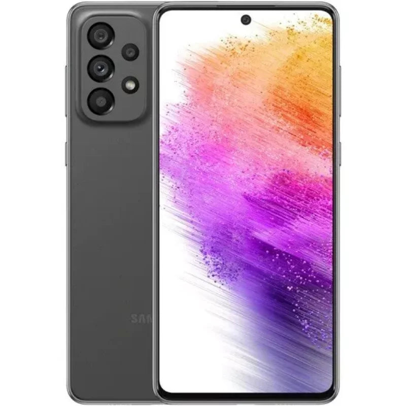 Original Samsung Galaxy A73 A736B Dual Sim 6.7" AMOLED 128GB 26GB ROM Snapdragon Octa Core NFC Unlocked 5G Mobile Phone