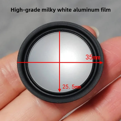 2pcs 25.5mm Tweeter Speaker Aluminum Film Diaphragm Dome Treble Speaker Coil Rapeir Speaker Accessories
