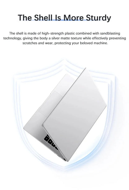 2026 14.1" Laptop Computer Intel Atom A3950 Windows 11 Pro Laptops Gaming 1920*1080 HD DDR4 16GB SSD 1TB Portable Notebook PC