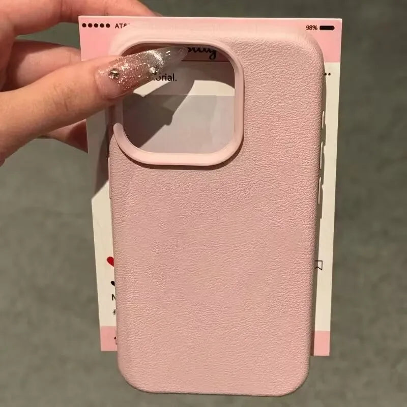Pink Black Bowknot Lichee Pattern Phone Case For OPPO Reno 14 Pro 13F 12F 11F 13 12 11 10 Pro 8T 7 7Z 6 5 4 5G A31 A53 A57 cover