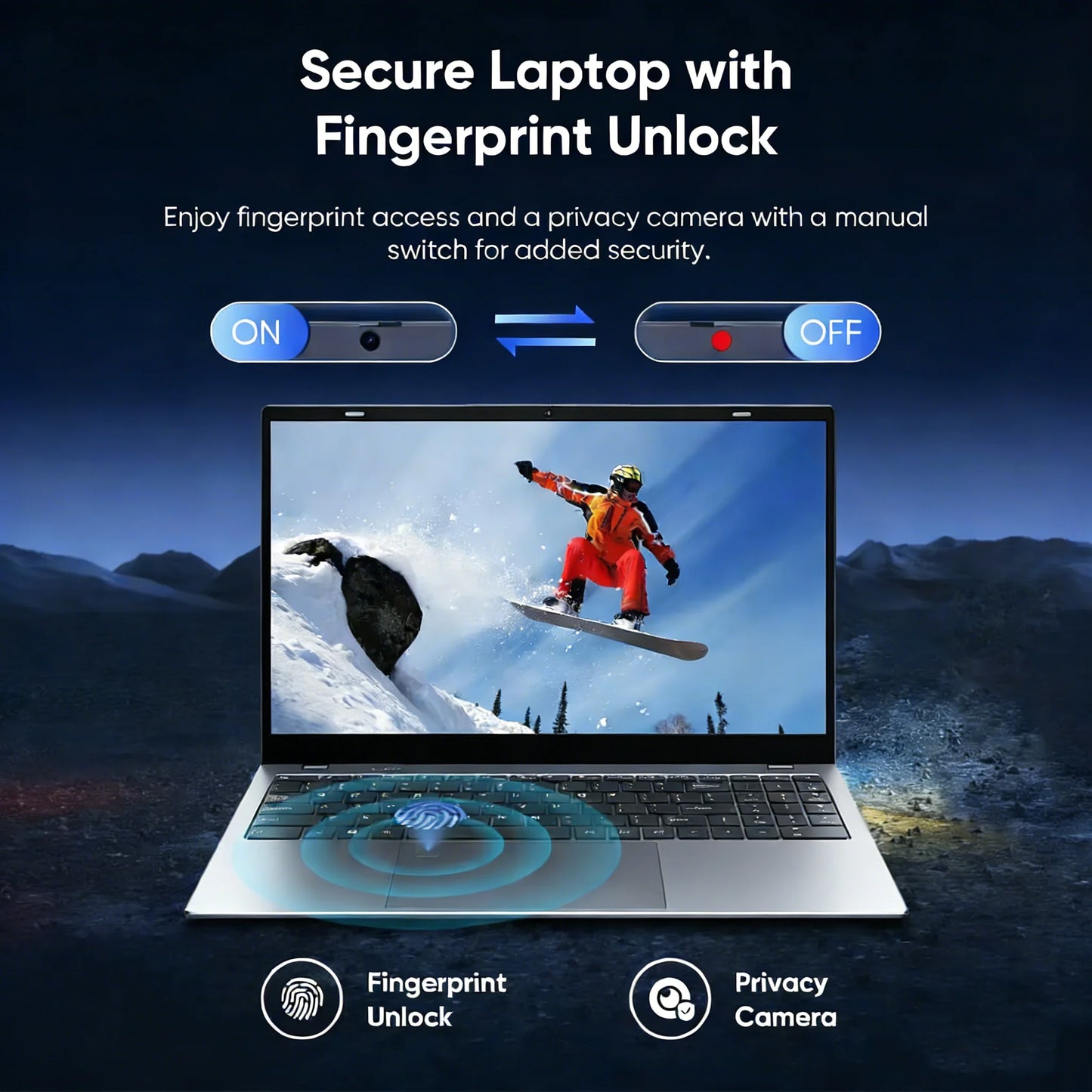 15.6“ Laptop  Windows 11 Intel core i9-10980hk  15.6 Inch 16GB RAM 1TB SSD Office Laptops Fingerprint Unlock Notebook