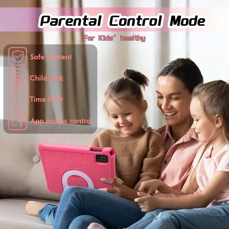 Paitanry CH10 Plus Android 15 Kids Tablet 5000Mah Octa-core 10.1 inch 8GB (4+4GB)RAM 64GB ROM Tablets Learning Children's Tablet