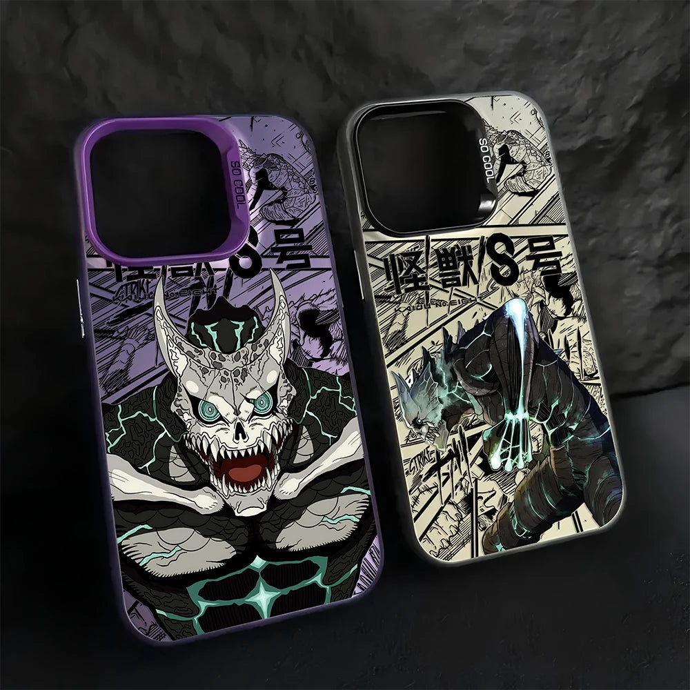 Hot Anime Kaiju No. 8 Phone Case for Xiaomi Redmi Note 7 8 9 9S 10 11 12 13 14 Pro Plus 4G 5G Anti Fall Matte Back Cover