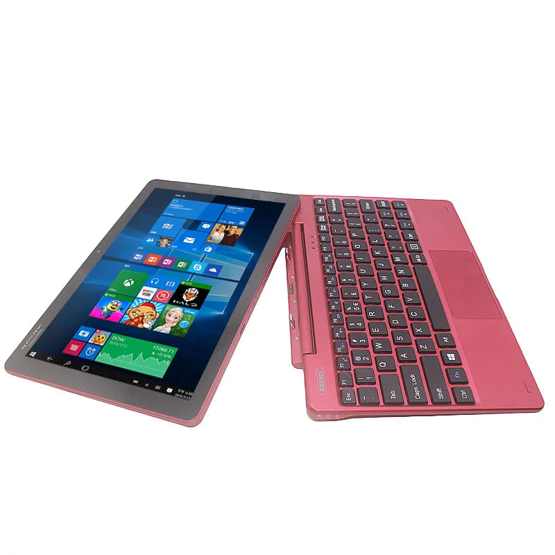 10.1 INCH Remax 2GB RAM 32GB ROM 64 Bit Windows 10 Tablet PC 2 in1 With Keyboard X5-Z8350 Quad-Core WIFI Dual Camera Office