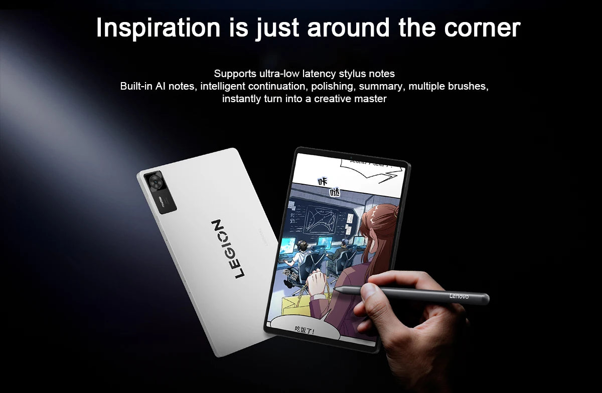 Original Lenovo Legion Y700 4th Gaming Tablet CN Version Snapdragon 8 Elite 8.8-inch 3K 165Hz Display 7600mAh Android 15 Pad PC