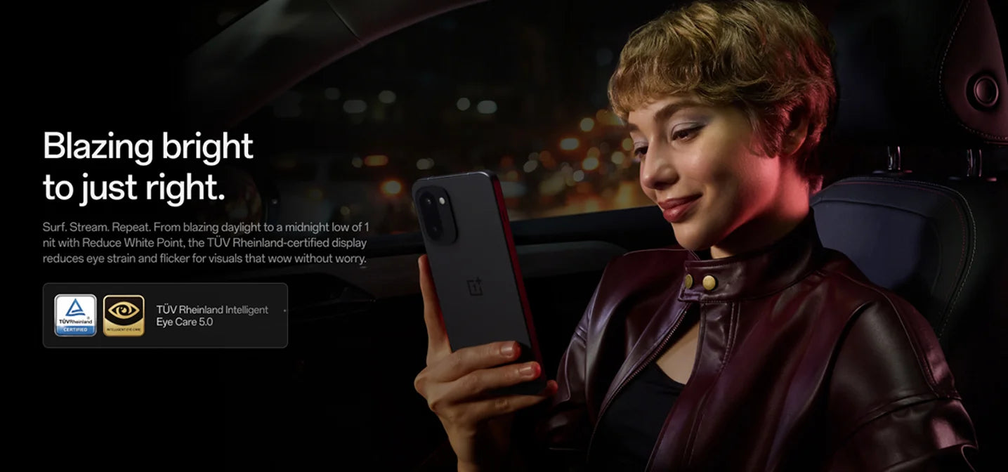 All New OnePlus 15R Global Version Smartphone Snapdragon 8 Gen 5 7400mAh Battery 80W SUPERVOOC 165Hz Display Bluetooth 6.0