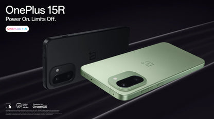 All New OnePlus 15R Global Version Smartphone Snapdragon 8 Gen 5 7400mAh Battery 80W SUPERVOOC 165Hz Display Bluetooth 6.0