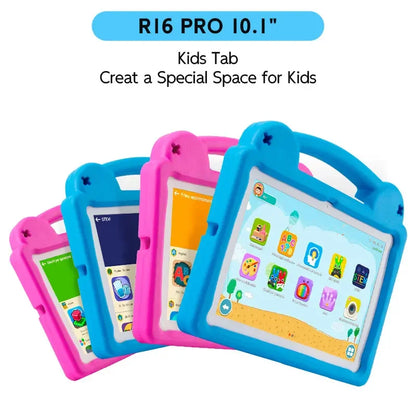 Kids Tablet 10.1inch for Kids 8GB 64GB Toddler with Shockproof Case, Android 15 Tablet with Octa-Core 1TB Expand 5000mAh Battery